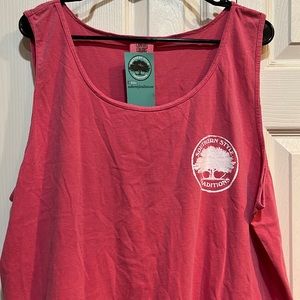 Happy Camper tank. NWT. Comfort colors XL